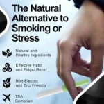 1PC Smokeless Air Inhaler Stop Vaping Aid Non-Electric Inhaler Safe and Healthy Vaping Cessation Aid for Men Cars Trains Travel - Image 4